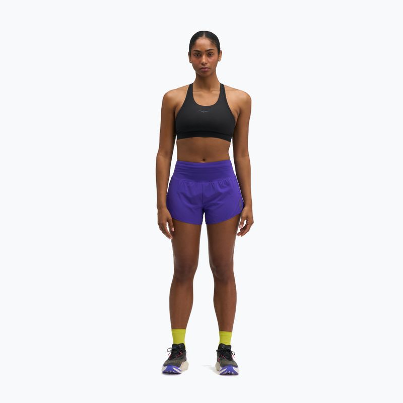 Moteriški bėgimo šortai HOKA Glide Short 3.5" Brief cosmic purple 2