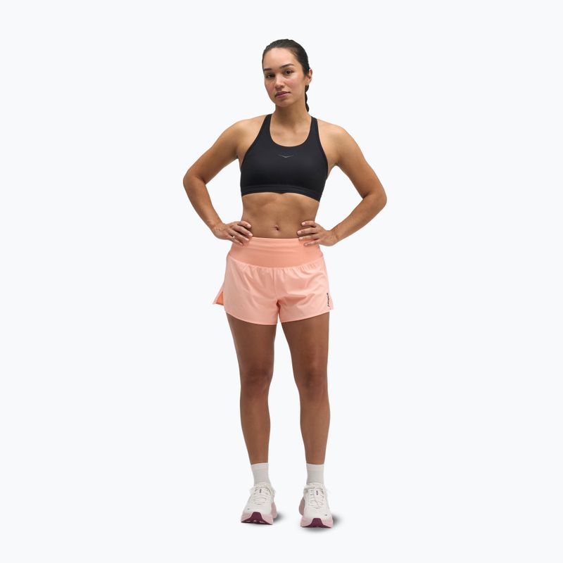 Moteriški bėgimo šortai HOKA Glide Short 3.5" Brief sunstone 2