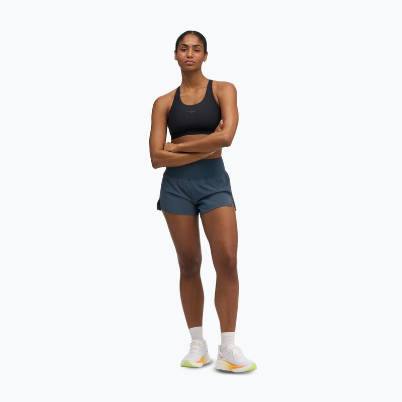 Moteriški bėgimo šortai HOKA Glide Short 3.5" Brief varsity navy 2