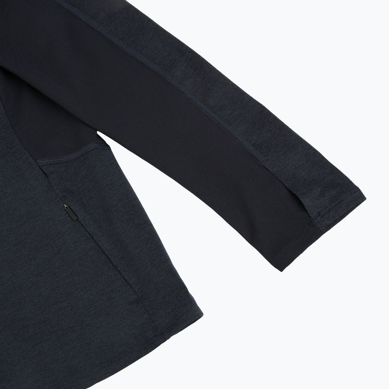Moteriškas bėgimo džemperis HOKA Skyform Half Zip black heather 4