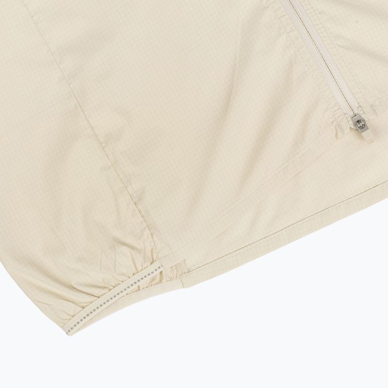 Moteriška bėgimo striukė HOKA Skyflow Wind Jacket oat milk 5