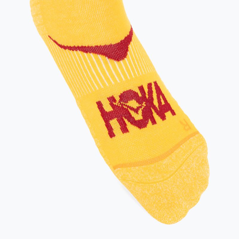 Kojinės HOKA No-Show Run Sock 3-pack egg yolk/cerise/virtual violet 6