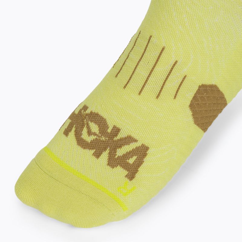 Kojinės Hoka Crew Run Sock 3-pack hoka citrus/pomelo yellow/mustard seed 6