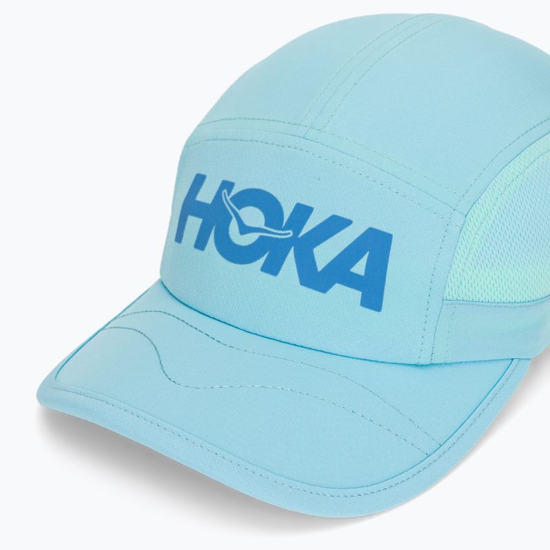 Kepurė su snapeliu HOKA Run Hat hazy blue 3