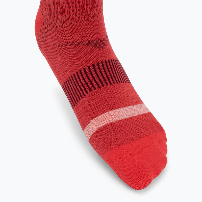 Kojinės Hoka Trail Race Crew Sock cerise 3