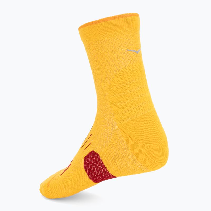Kojinės HOKA Quarter Run Sock 3-Pack egg yolk/cerise/virtual violet 5
