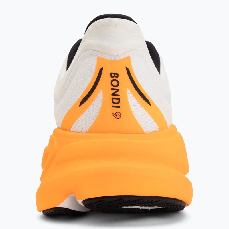 Vyriški bėgimo batai HOKA Bondi 9 white/neon tangerine 6