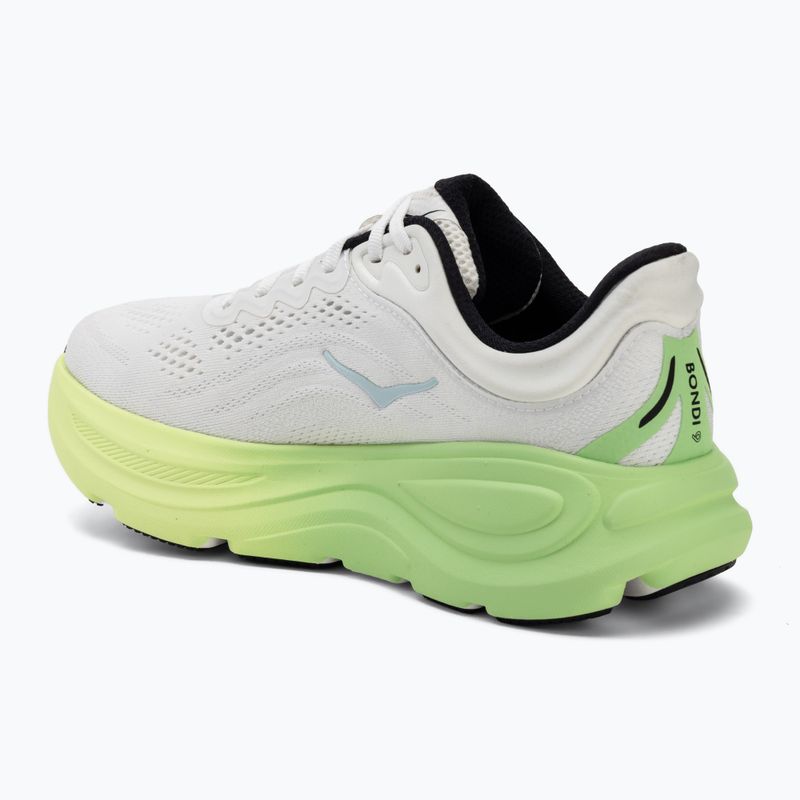 Moteriški bėgimo batai HOKA Bondi 9 white/tart apple 3