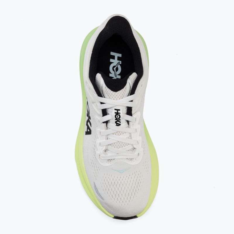 Moteriški bėgimo batai HOKA Bondi 9 white/tart apple 5