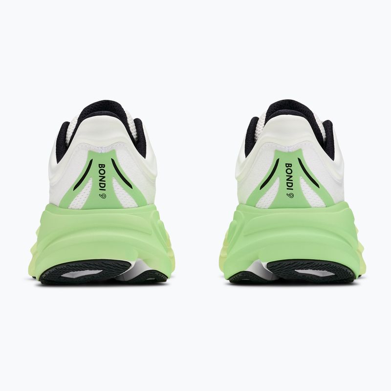 Moteriški bėgimo batai HOKA Bondi 9 white/tart apple 4