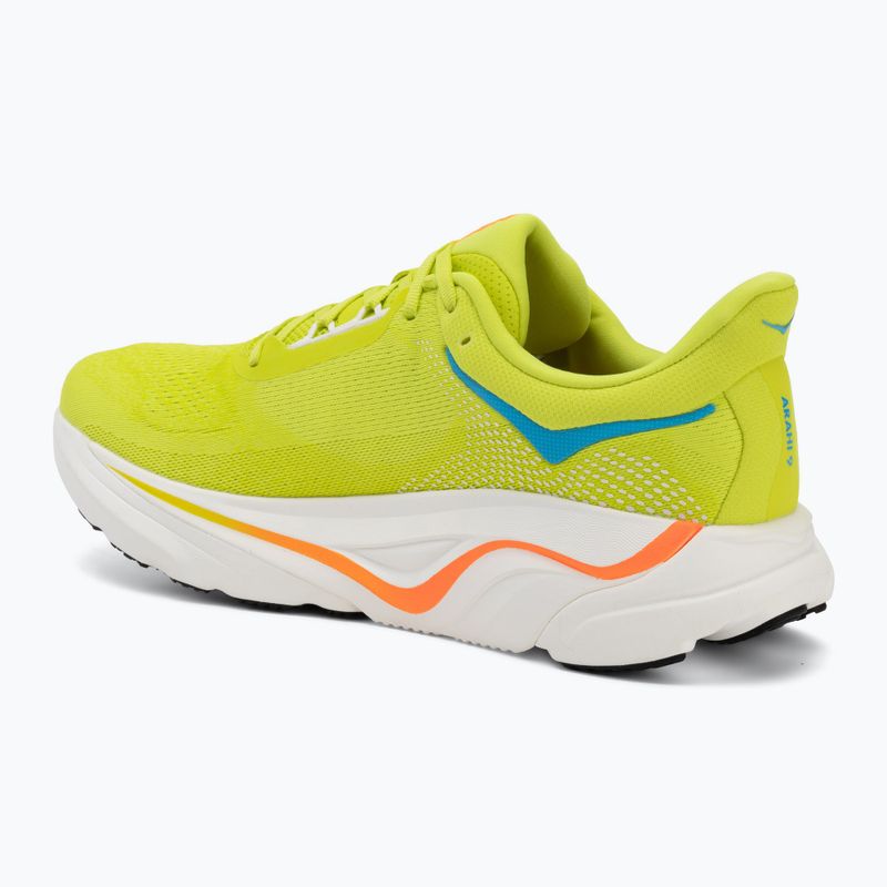 Vyriški bėgimo batai HOKA Arahi 9 hoka citrus/neon tangerine 3