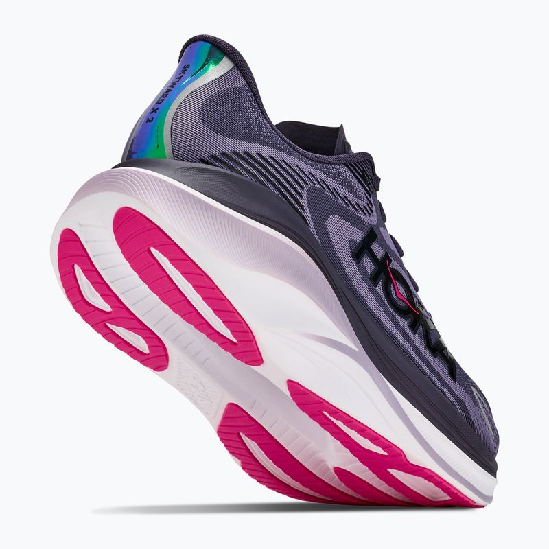 Moteriški bėgimo batai HOKA Skyward X 2 squid ink/neon gragonfruit 5