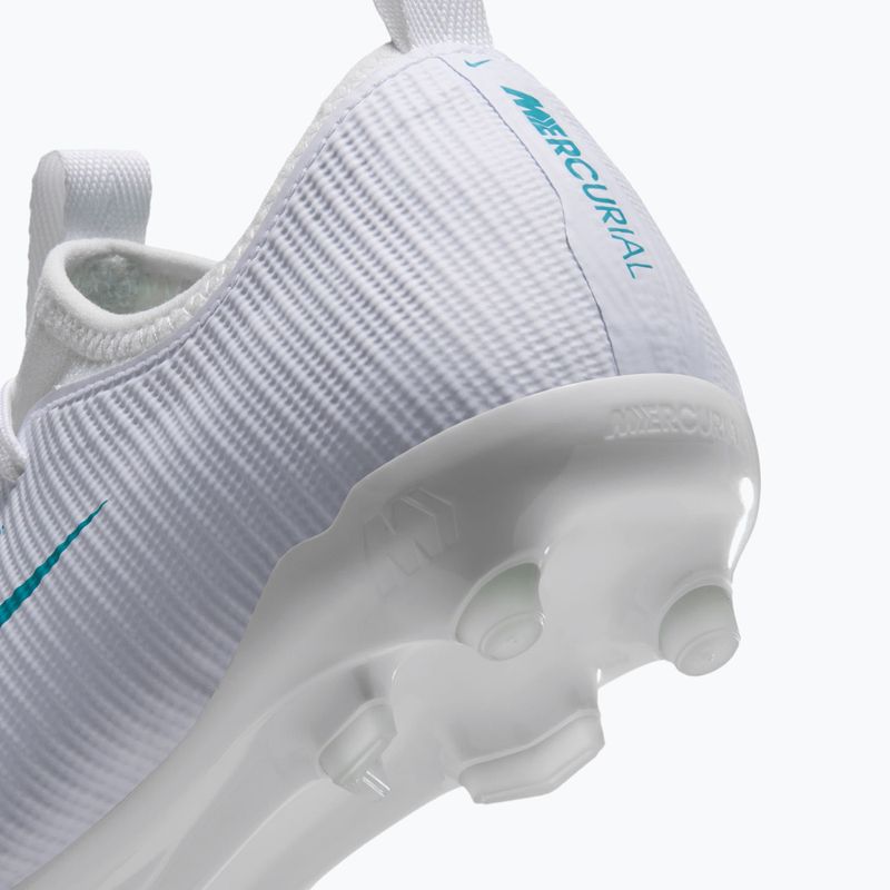 Vaikiški futbolo bateliai Nike Mercurial Vapor 17 Academy Jr MG white/dusty cactus 8