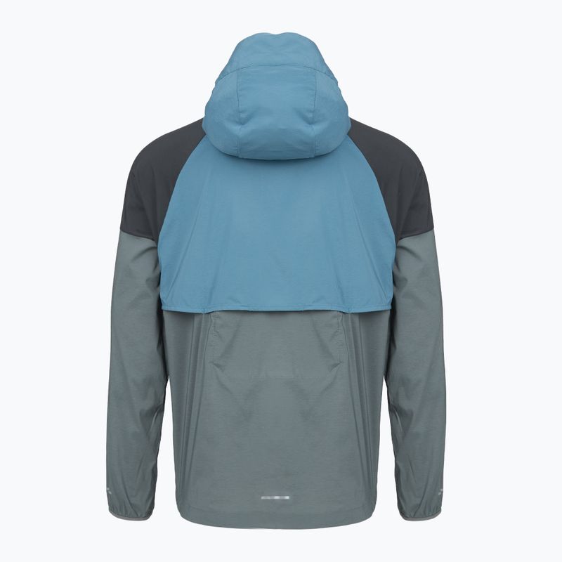 Vyriška bėgimo striukė Nike Impossibly Light Windrunner smoke grey/smokey blue/anthracite 2