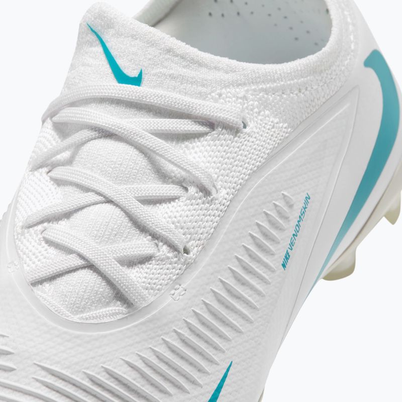 Vaikiški futbolo bateliai Nike Phantom 6 Low Pro Jr FG/MG white/white/dusty cactus 7