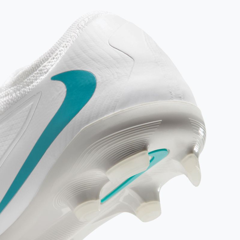 Vaikiški futbolo bateliai Nike Phantom 6 Low Pro Jr FG/MG white/white/dusty cactus 8
