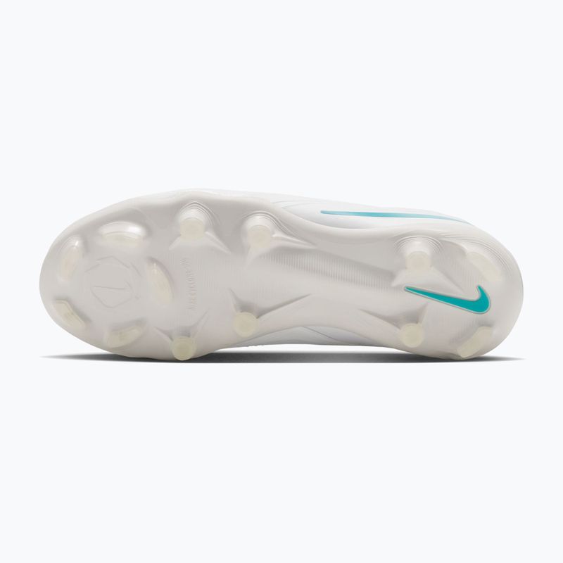 Vaikiški futbolo bateliai Nike Phantom 6 Low Pro Jr FG/MG white/white/dusty cactus 9