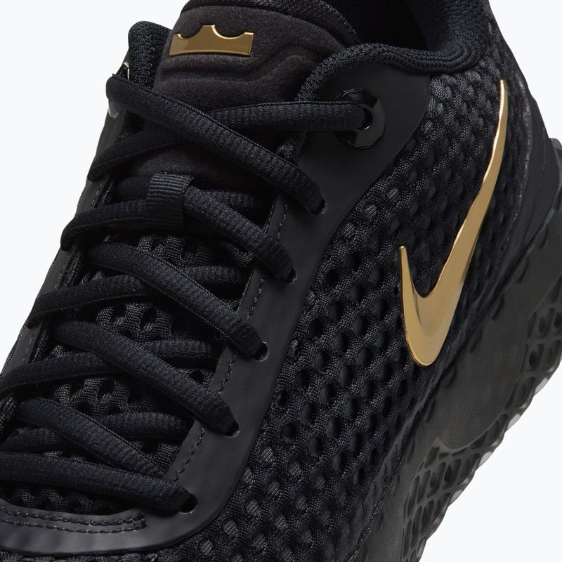 Vyriški krepšinio bateliai Nike LeBron Witness X black/black/iron grey/metallic gold 6