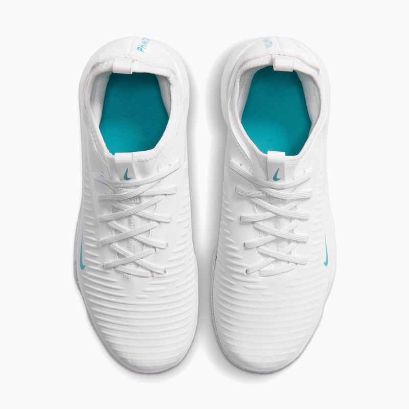 Vaikiški futbolo bateliai Nike Phantom 6 Low Academy Jr TF white/white/dusty cactus 3