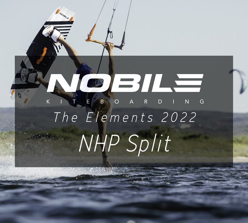 Nobile NHP Split kiteboard juoda K22 9