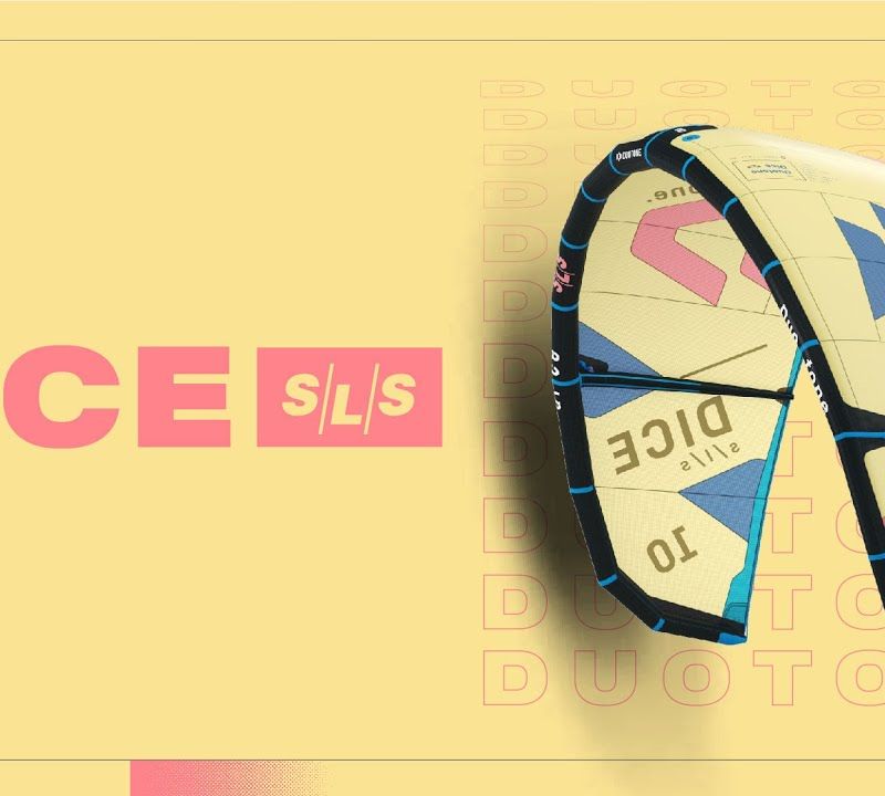 DUOTONE Dice SLS jėgos aitvaras mėlynas 44220-3012 jėgos aitvaras 9