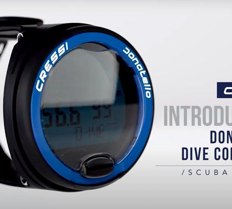 Cressi Donatello nardymo kompiuteris juodas/raudonas KS860058 7