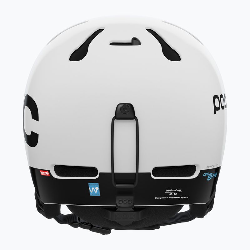 POC Auric Cut Backcountry Spin slidinėjimo šalmas hydrogen white 11