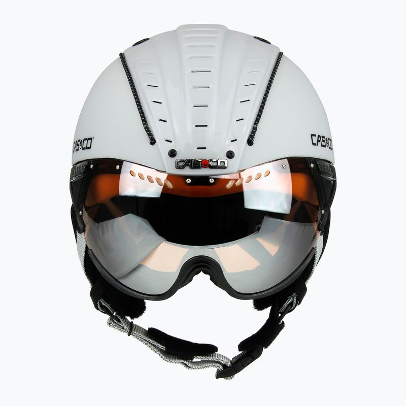 CASCO SP-2 Visier slidinėjimo šalmas baltas 07.3707 12