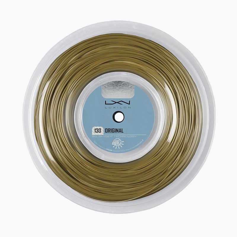 Teniso stygos Luxilon Original 130 Reel 200 m aukso WRZ990900