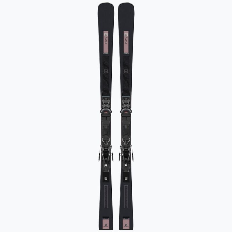 Moteriškos kalnų slidės Salomon S/Max W 10 + M11 GW black L41135000/L4113210010 10