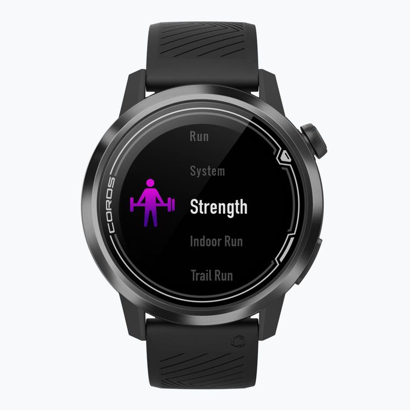 COROS APEX Premium GPS 42mm juodas laikrodis WAPXS-BLK2