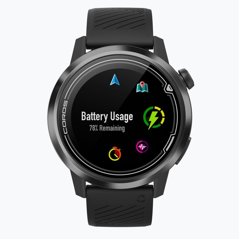 COROS APEX Premium GPS 42mm juodas laikrodis WAPXS-BLK2 5