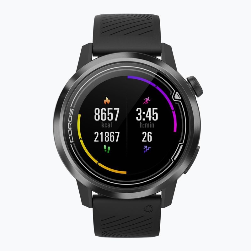 COROS APEX Premium GPS 42mm juodas laikrodis WAPXS-BLK2 7