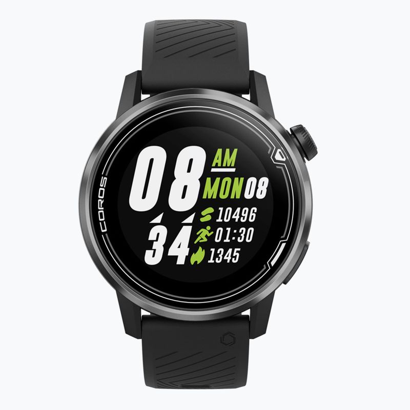 COROS APEX Premium GPS 42mm juodas laikrodis WAPXS-BLK2 8