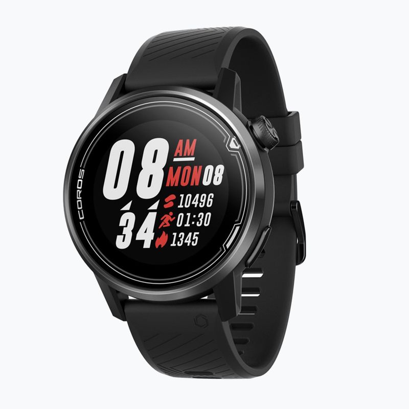 COROS APEX Premium GPS 42mm juodas laikrodis WAPXS-BLK2 9