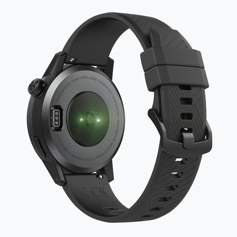COROS APEX Premium GPS 42mm juodas laikrodis WAPXS-BLK2 10