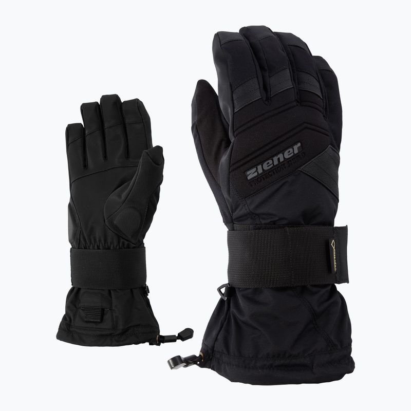 ZIENER Medical Gtx Sb Snowboard pirštinės juodos 801702.12 6