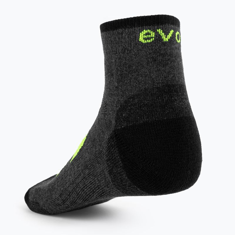 Teniso kojinės Evoq Trainer graphite/black/yellow 2