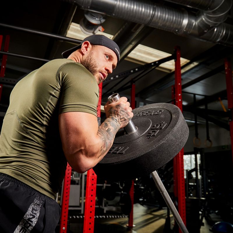 XTREXO olimpinis svoris juodos spalvos TRX-BMP015 15 kg 6