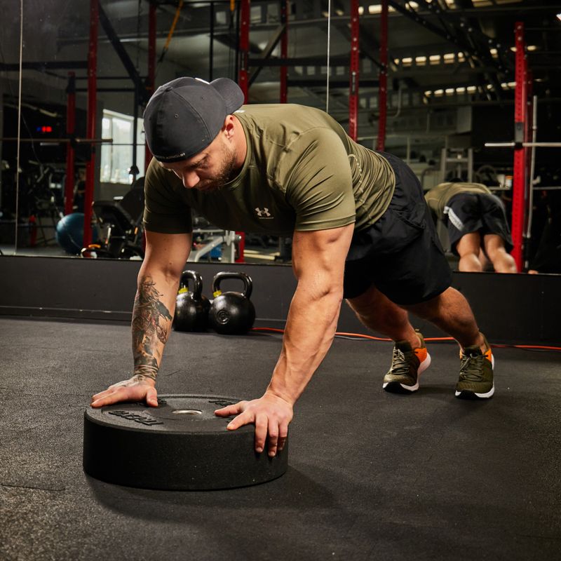 XTREXO olimpinis svoris su buferiu juodas TRX-BMP025 25 kg 9