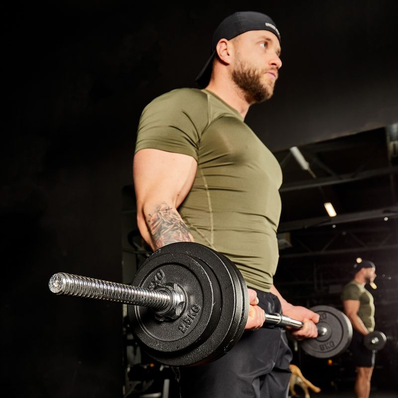 XTREXO 50 kg štangos hantelių rinkinys DK50 6