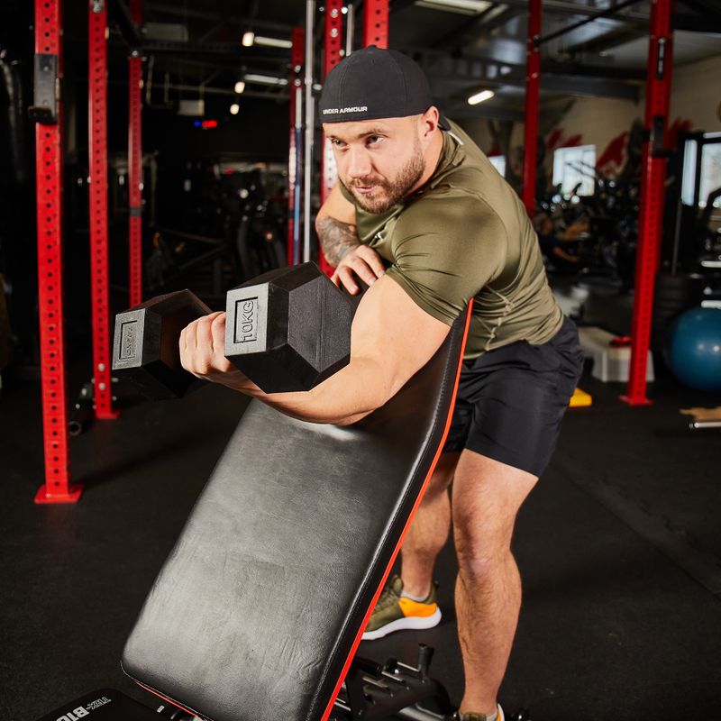 Treniruočių suolas XTREXO B100 juodas 8