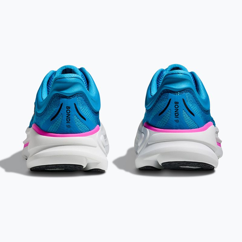 Moteriški bėgimo batai HOKA Bondi 9 skyward blue/neon fuchsia 6