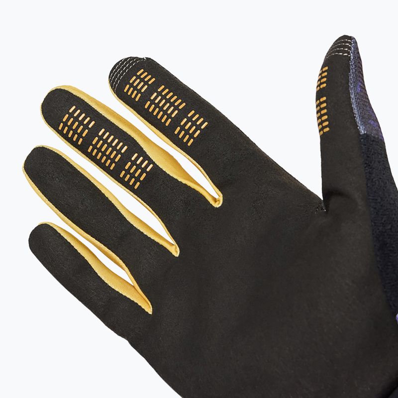 Vyriškos dviračių pirštinės Fox Racing Ranger Image Print plum 4