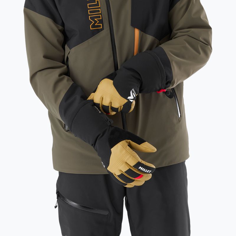 Vyriškos slidinėjimo pirštinės Millet Cosmic GTX brown 7
