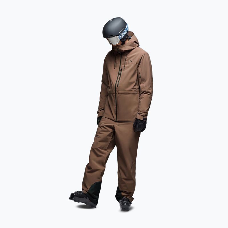 Vyriškos slidinėjimo kelnės Oakley Canopy Insulated dark umber 2