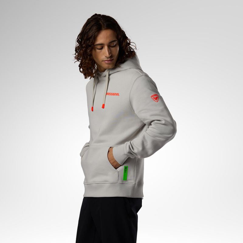 Vyriškas džemperis Rossignol Hero Hoodie light grey 4