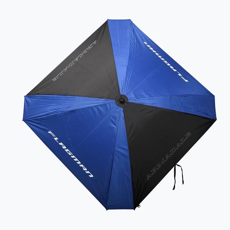 Žvejybos skėtis Flagman Armadale Square black / blue 2