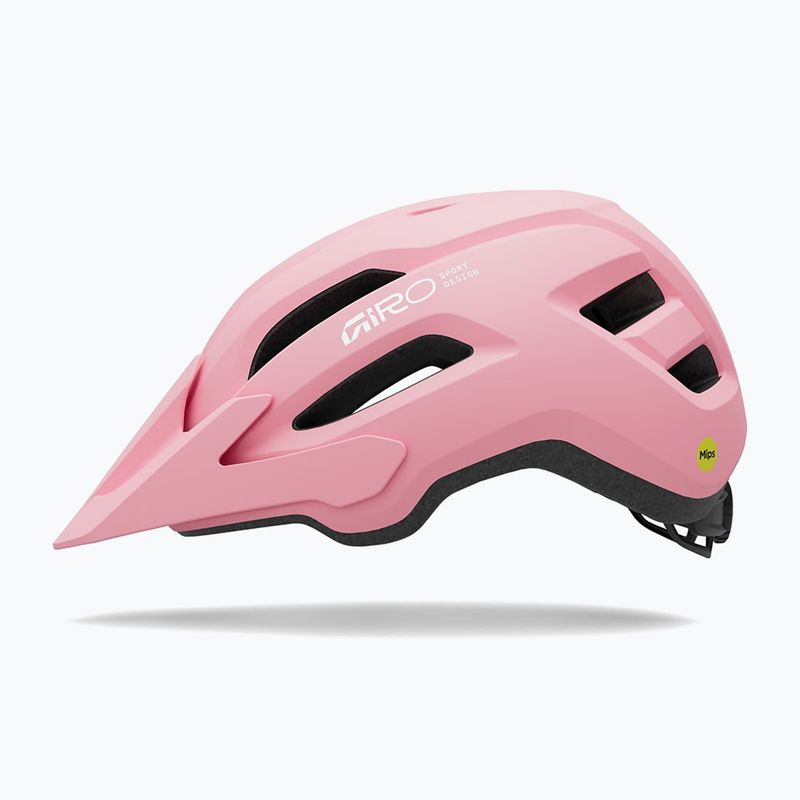 Vaikiškas dviračio šalmas Giro Fixture II MIPS matte light pink 2