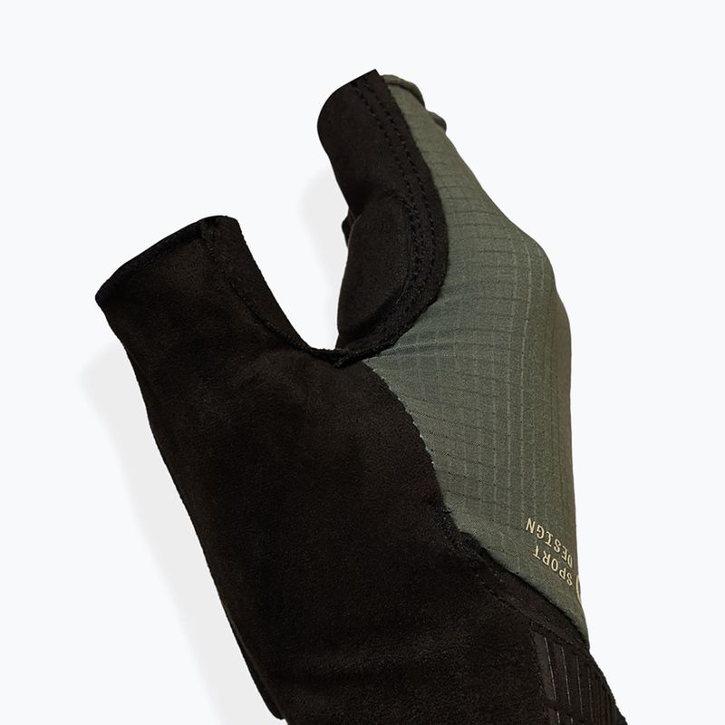 Vyriškos dviračių pirštinės Giro Bravo II Gel dark sage 3